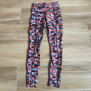 Lululemon fast and free leggings RARE